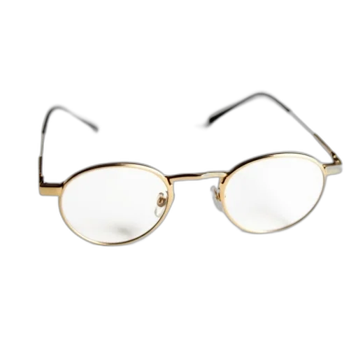 jewelry, pair, round-framed, glasses transparent PNG cut-out