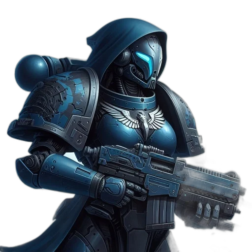 robot, weapon, concept art, comic book art transparent PNG cut-out