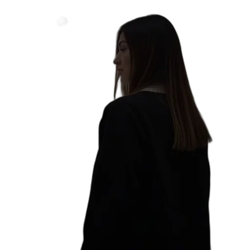 dress, jacket, staff, face transparent PNG cut-out