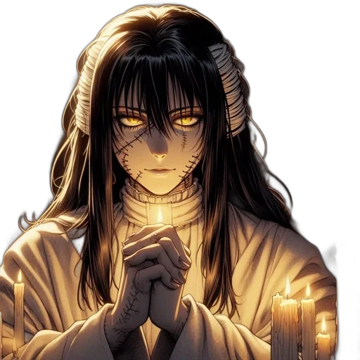 anime, fantasy art, concept art, comic book art transparent PNG cut-out