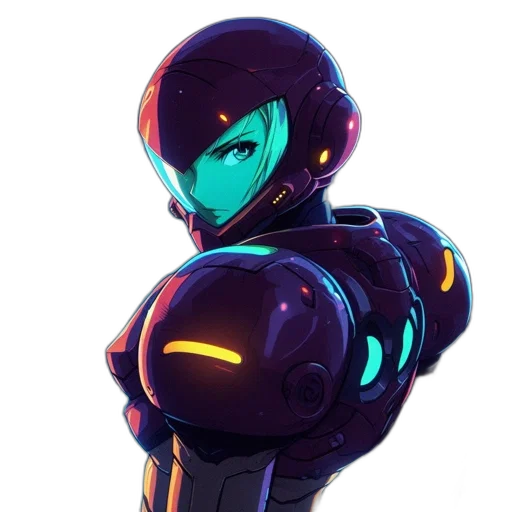 robot, mask, jacket, dress transparent PNG cut-out