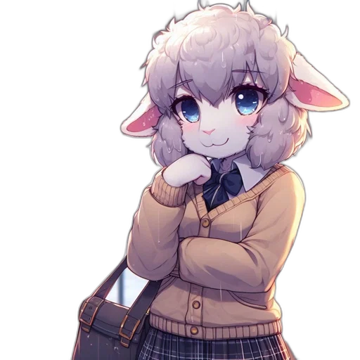 staff, creature, animal, jacket transparent PNG cut-out
