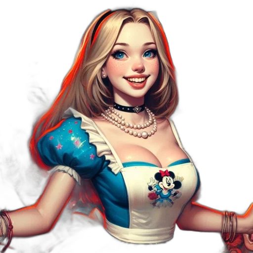 fantasy art, concept art, comic book art, 3d render transparent PNG cut-out