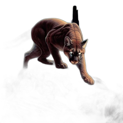 staff, animal, weapon, creature transparent PNG cut-out