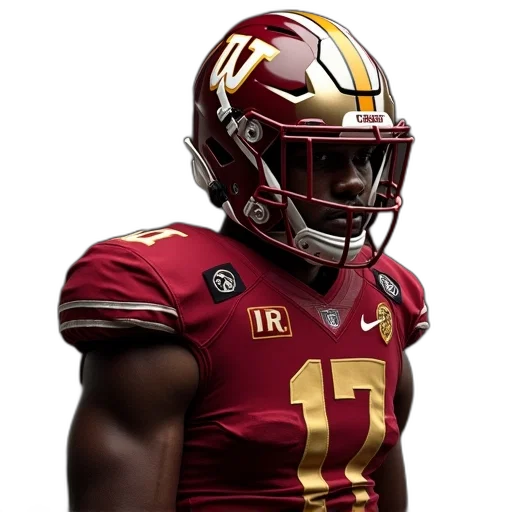 likeness, washington, football, player transparent PNG cut-out