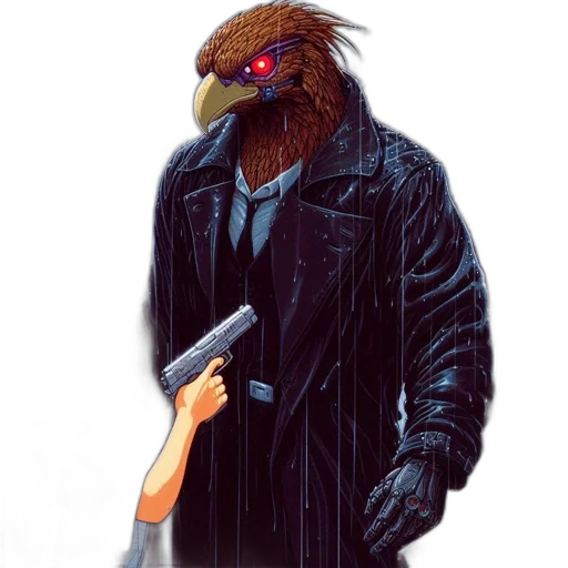 jacket, animal, mask, creature transparent PNG cut-out