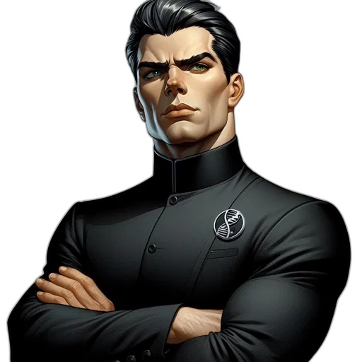 staff, jacket, comic book art, concept art transparent PNG cut-out