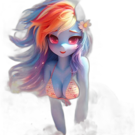 dress, creature, robot, watercolor transparent PNG cut-out