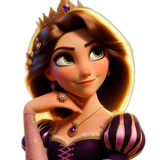 crown, jewelry, dress, face transparent PNG cut-out