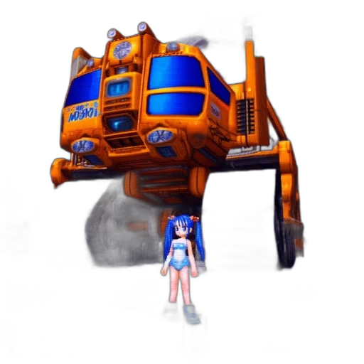 robot, weapon, car, concept art transparent PNG cut-out