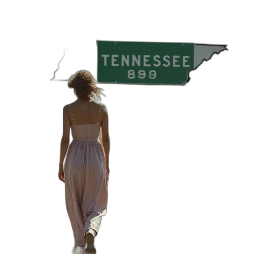 dress, concept art, 3d render, city street transparent PNG cut-out