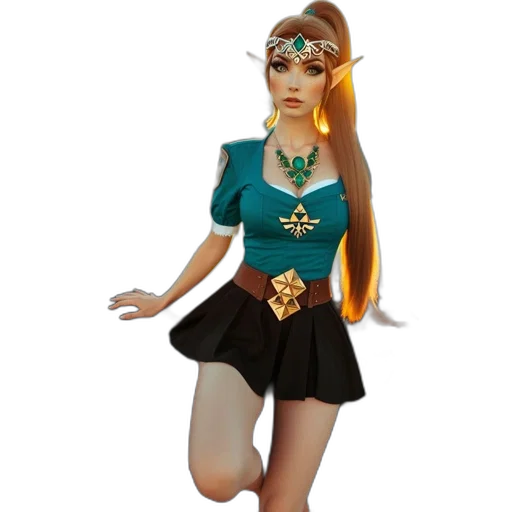 3d render, concept art, fantasy art, cartoon transparent PNG cut-out