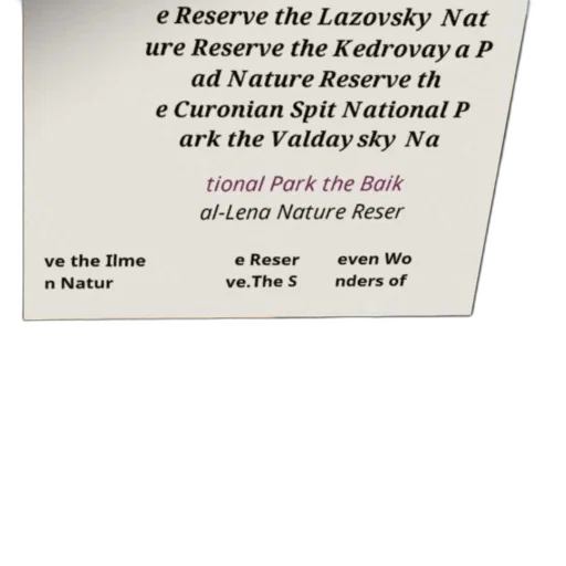 list, nature, reserves, national transparent PNG cut-out