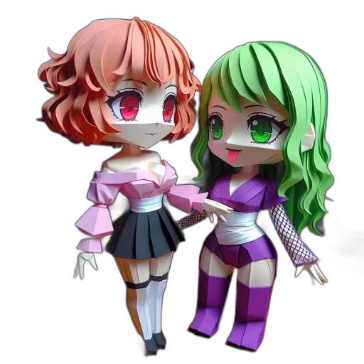 3d render, anime, pixel art, concept art transparent PNG cut-out
