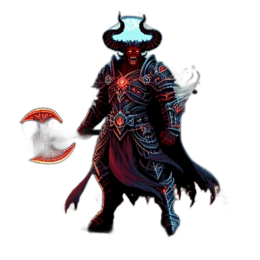 hat, staff, dragon, creature transparent PNG cut-out