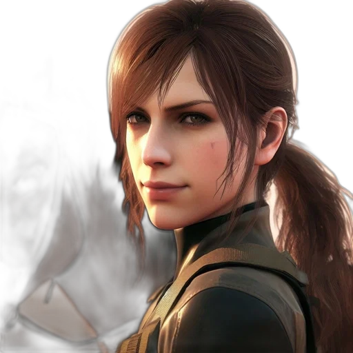 face, photorealistic, concept art, fantasy art transparent PNG cut-out
