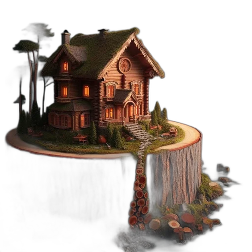 building, furniture, concept art, fantasy art transparent PNG cut-out