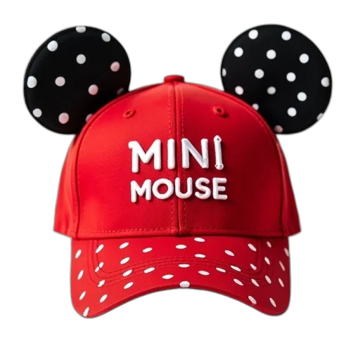 hat, 3d render, red, baseball transparent PNG cut-out
