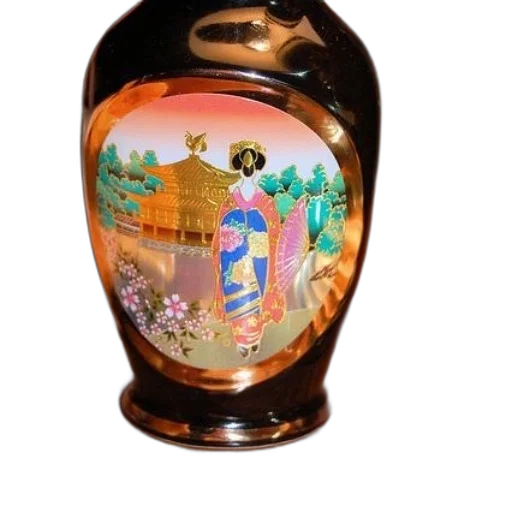 bottle, photorealistic, oil painting, 3d render transparent PNG cut-out