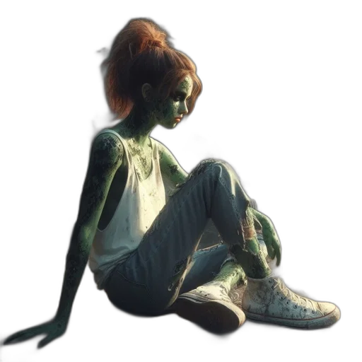 creature, dress, mask, robot transparent PNG cut-out