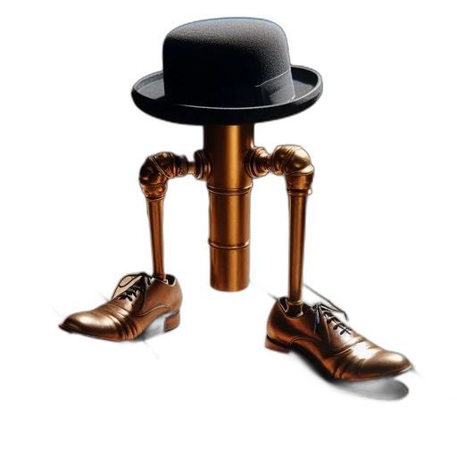hat, furniture, shoes, robot transparent PNG cut-out