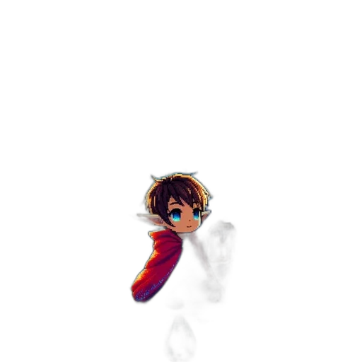 staff, hair, dragon, creature transparent PNG cut-out