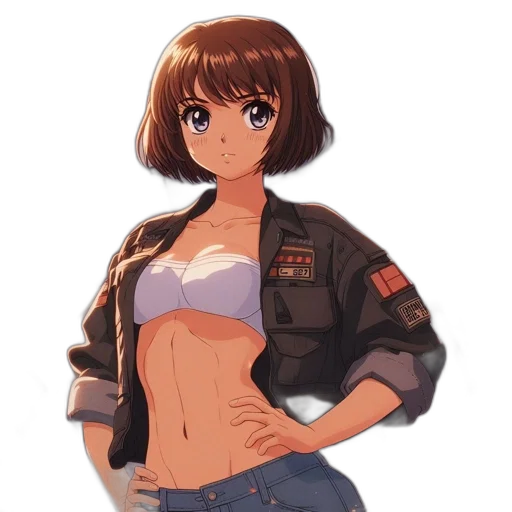 jacket, weapon, robot, dress transparent PNG cut-out