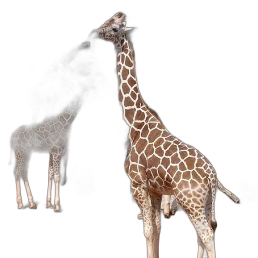 animal, creature, staff, 3d render transparent PNG cut-out