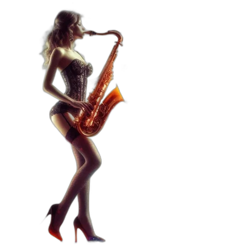 dress, weapon, concept art, 3d render transparent PNG cut-out