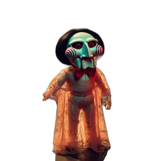 mask, staff, creature, face transparent PNG cut-out
