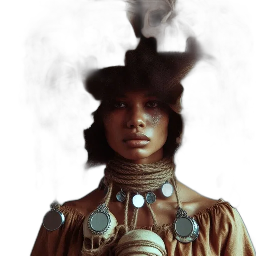 face, staff, hat, mask transparent PNG cut-out