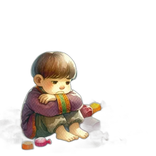 watercolor, fantasy art, concept art, 3d render transparent PNG cut-out