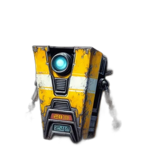 robot, weapon, staff, mask transparent PNG cut-out