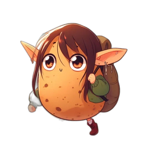 food, creature, animal, face transparent PNG cut-out