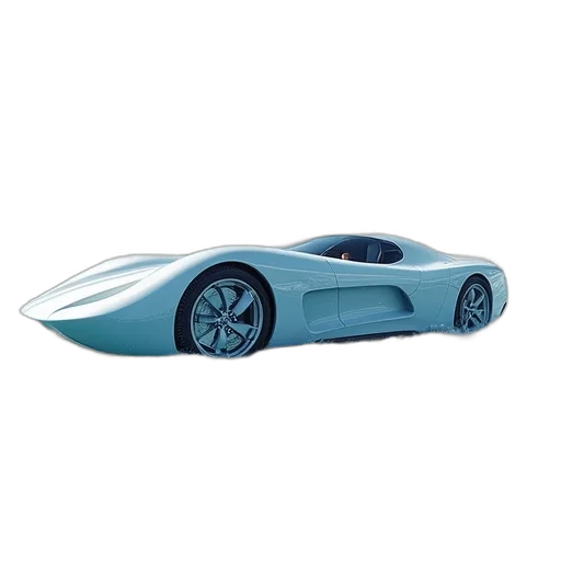car, 3d render, concept art, photorealistic transparent PNG cut-out