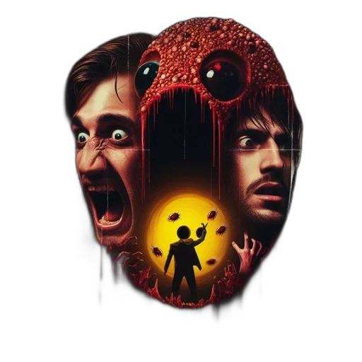 mask, face, concept art, comic book art transparent PNG cut-out