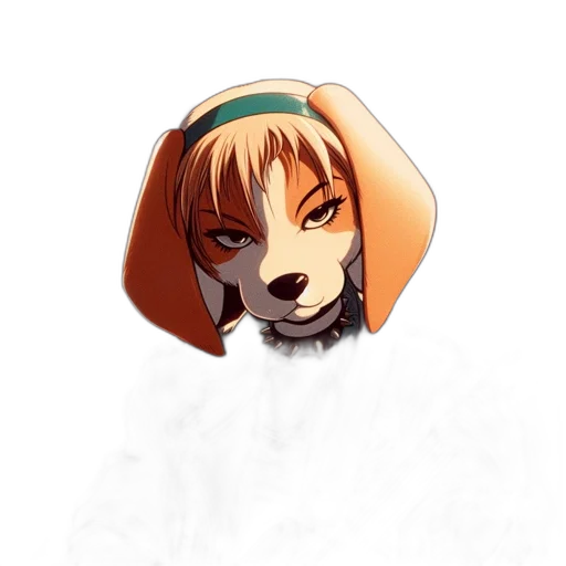 staff, hat, animal, face transparent PNG cut-out