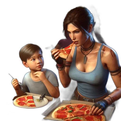 food, concept art, pixel art, fantasy art transparent PNG cut-out