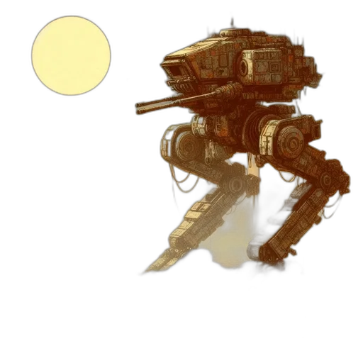 robot, weapon, creature, dragon transparent PNG cut-out