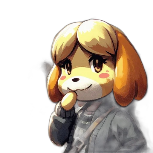 staff, animal, jacket, mask transparent PNG cut-out