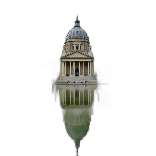 building, photorealistic, 3d render, concept art transparent PNG cut-out