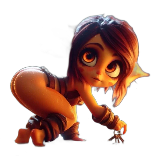 staff, creature, robot, animal transparent PNG cut-out