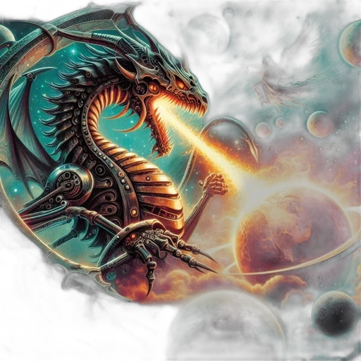 dragon, sword, weapon, fantasy art transparent PNG cut-out