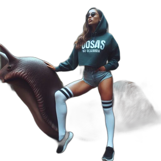 creature, animal, concept art, 3d render transparent PNG cut-out