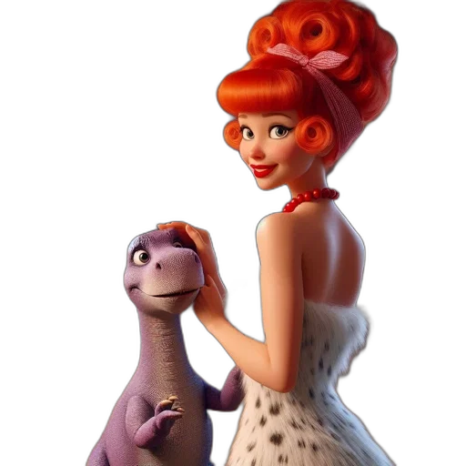 dress, animal, creature, hat transparent PNG cut-out