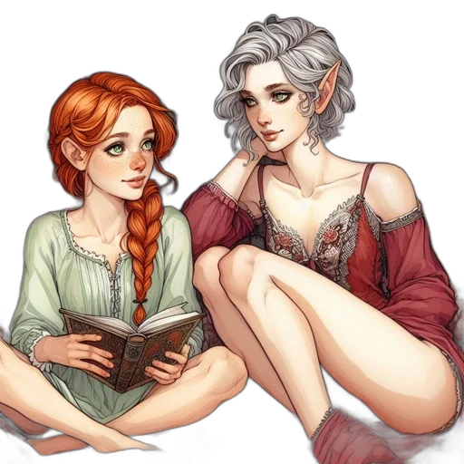 fantasy art, concept art, pixel art, comic book art transparent PNG cut-out