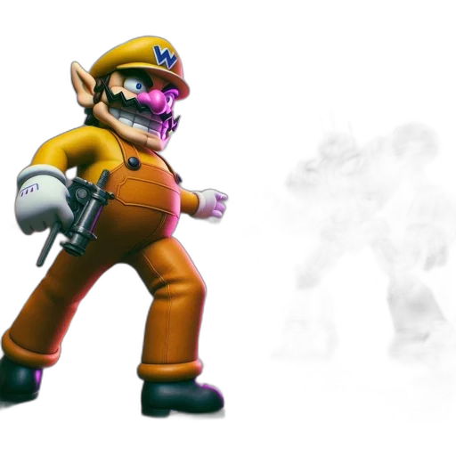 weapon, robot, staff, 3d render transparent PNG cut-out