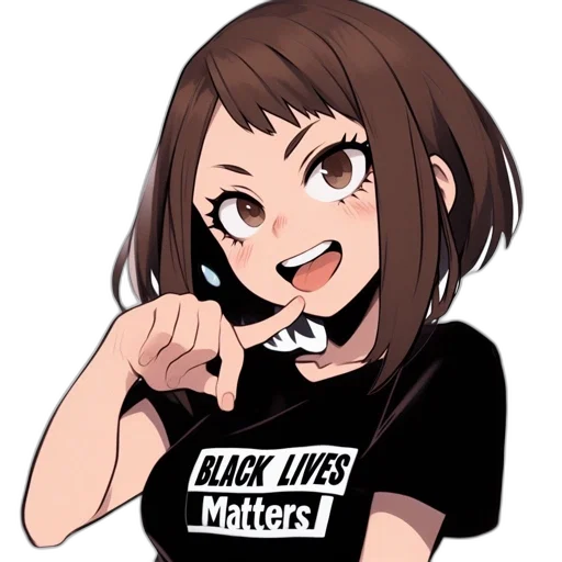 dress, hair, anime, cartoon transparent PNG cut-out
