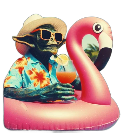 hat, jacket, creature, animal transparent PNG cut-out