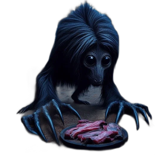 animal, creature, food, hair transparent PNG cut-out